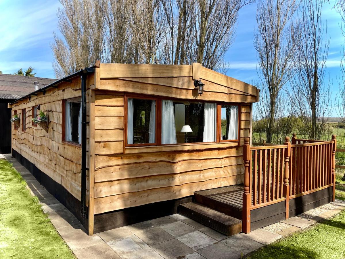 Poplar Lodge Log Caravan Kirkby on Bain Exterior photo